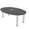 Skutchi Designs 45.25 in W, 71.5 in L, 29 in H, Engineered Wood Top, Grey H-BOVL-4672-PT-AN-EL - alternate 1